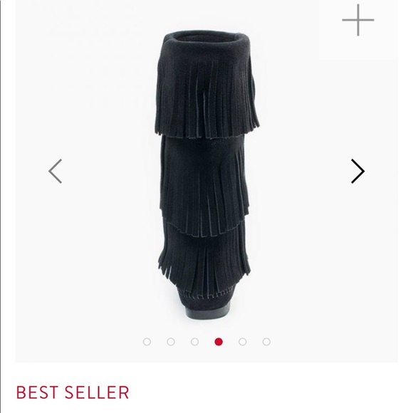 moccasin boots size 7 - Picture 4 of 6